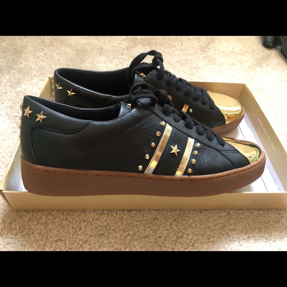 Michael Kors leather sneakers